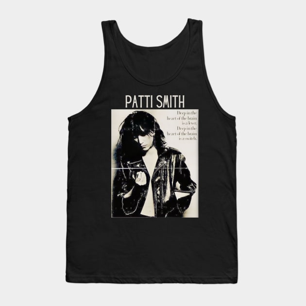 Patti Smith Tank Top by FunComic